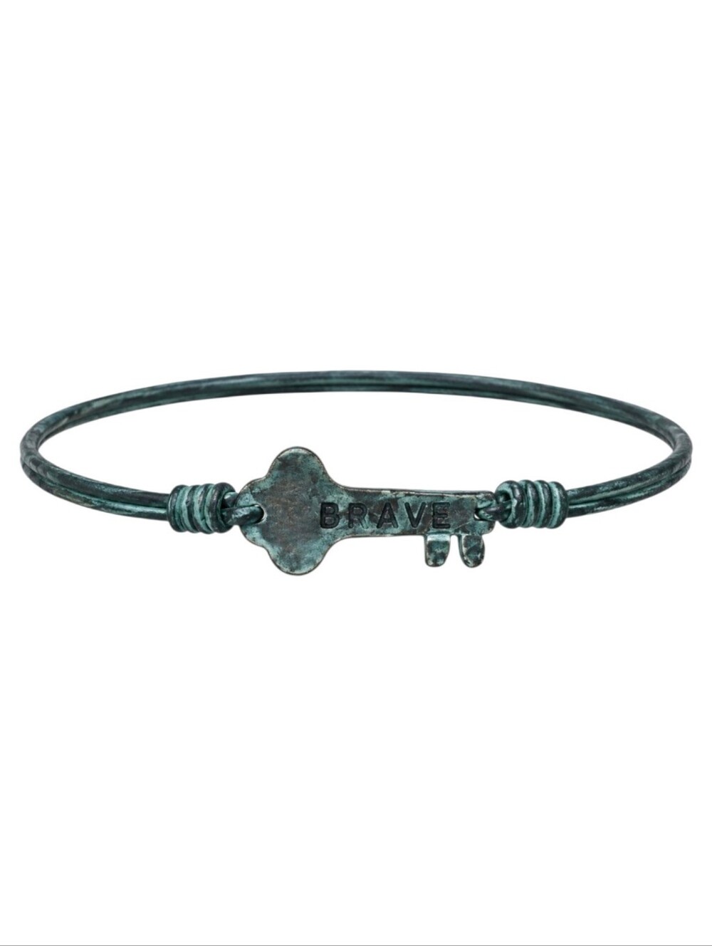 Bracelet Oxidized Key To Life Brave Skeleton Key Fashion Jewelry Accessories